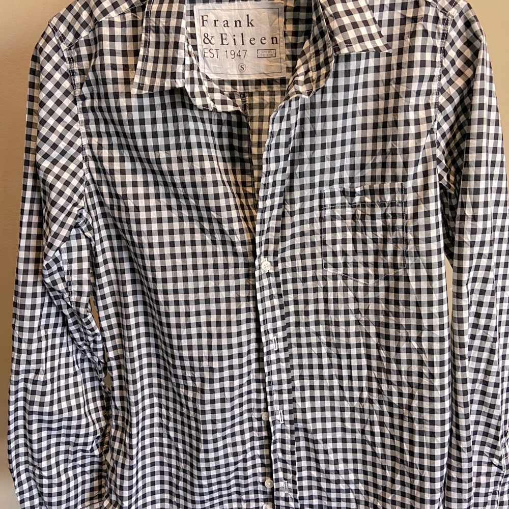 Black and white Frank & Eileen blouse